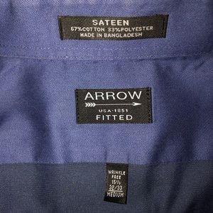 Men’s Arrow long sleeve fitted shirt